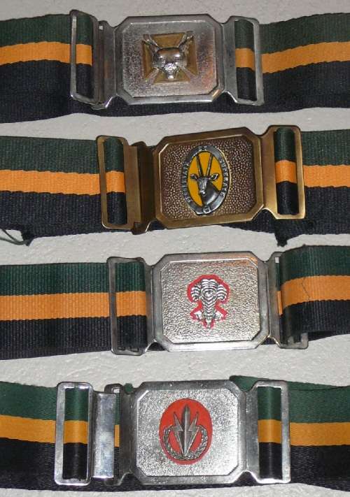 Belts & Buckles SADF INFANTRY STABLE BELT LOT was sold for R3,800.00